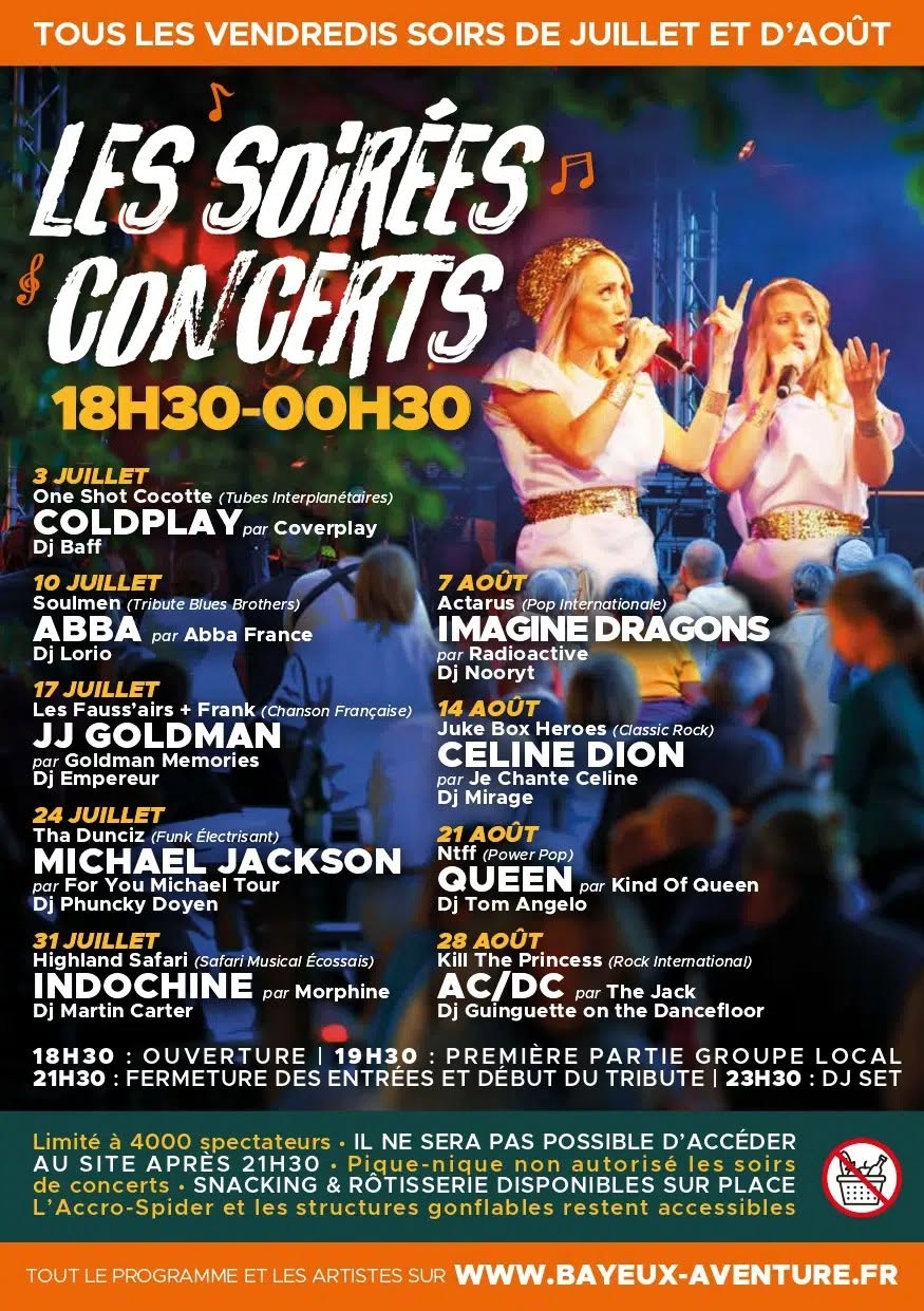 Juke Box Heroes (classic rock) ; Céline Dion par Je Chante Céline ; DJ Mirage.